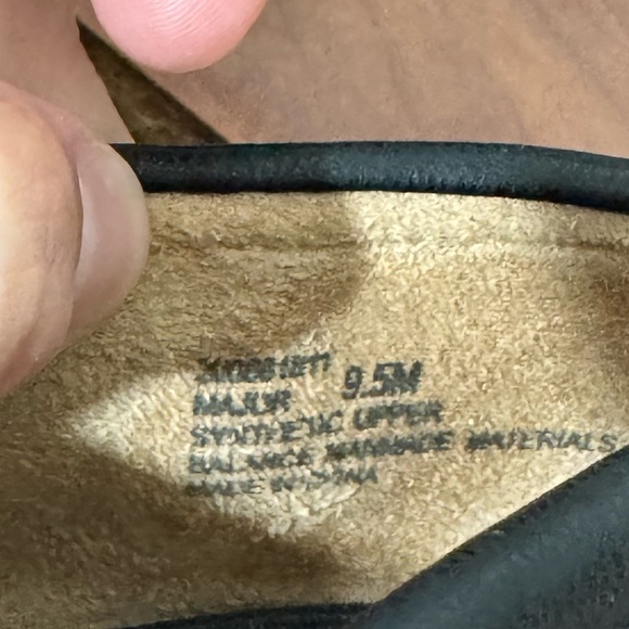 Kelly & Katie Women’s Y2K Size 9.5 Black Metal Accent Chunky Heel Loafers Preppy - Picture 12 of 13